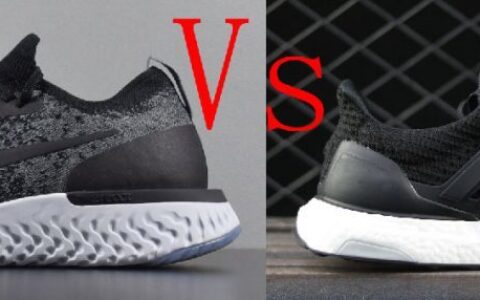 潮鞋汇 英文_Nike Epic React VS Adidas Ultra Boost对比