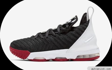 Nike LeBron 16 GS“Bred”行将发布的经典是非红配色詹姆斯16代篮球鞋 货号：AQ2456-016