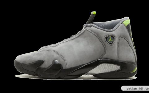 还记得它吗？Air Jordan 14“Light Graphite” 乔丹第14代篮球鞋 货号：311832-031_广东深圳潮鞋的市场怎么样呢