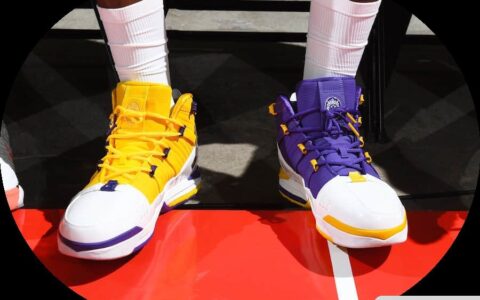 Nike Zoom LeBron 3 “Lakers” 洛杉矶湖人队全新鸳鸯配色詹姆斯上脚吸睛必备_江山潮鞋馆
