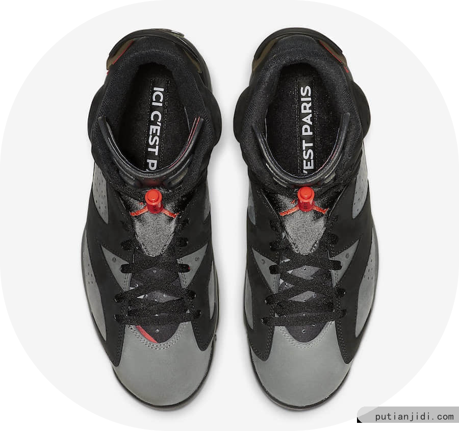 耐克公布Air Jordan 6“PSG”官方照片 预计在本月27号公布 货号：ACK1229-001插图3