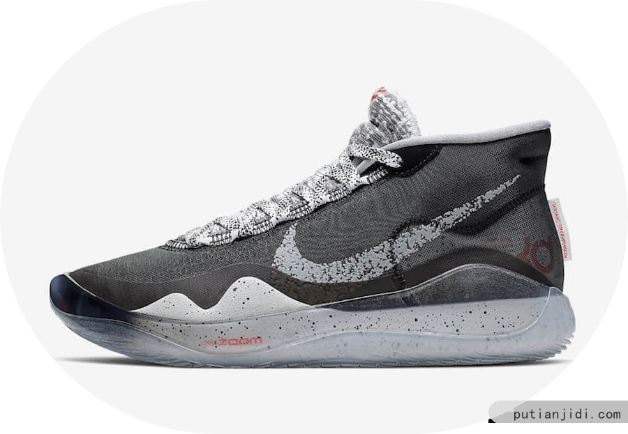 Nike KD 12“Black Cement” 杜兰特12代黑水泥配色预计将于7月20号公布 货号：AR4230-002插图
