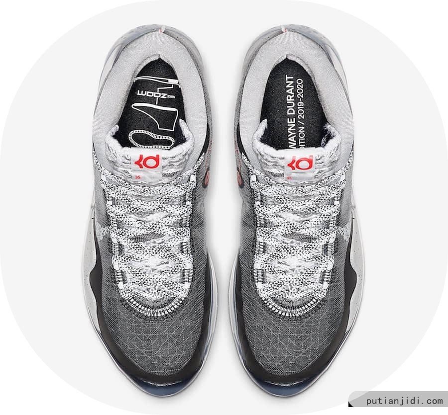 Nike KD 12“Black Cement” 杜兰特12代黑水泥配色预计将于7月20号公布 货号：AR4230-002插图3
