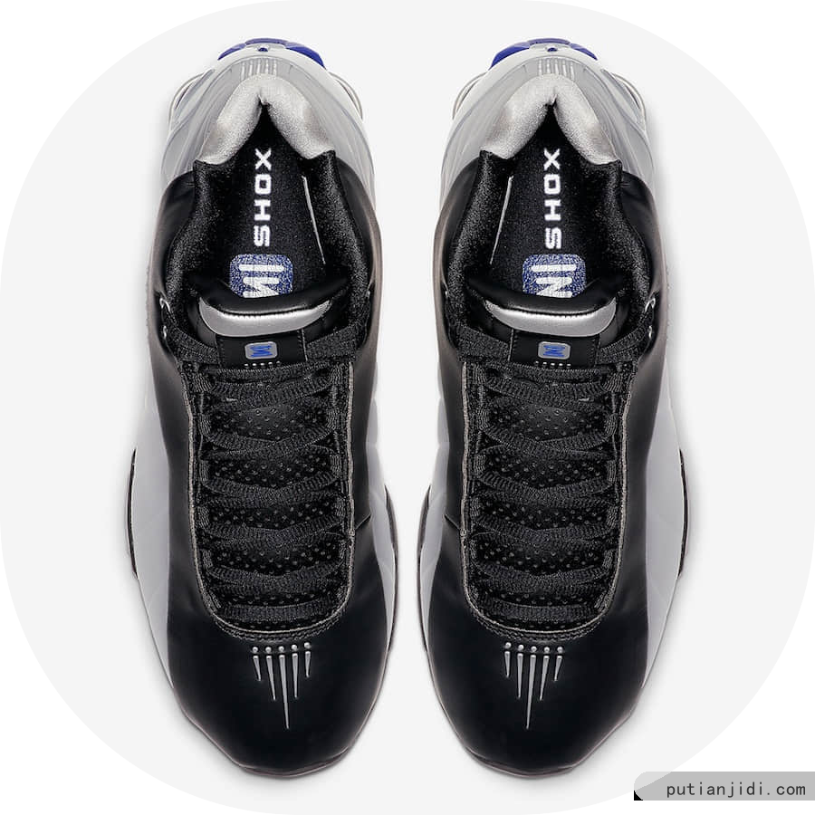 具有未来科幻感的Nike Shox BB4实战利器预计将于8月9日发售！ 货号：AT7843-001插图3