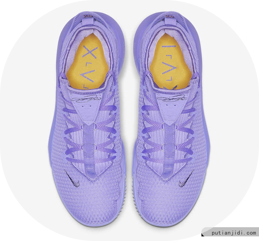 马卡龙紫的Nike LeBron 16 Low你见过吗！简直不要太治愈！ 货号：CI2668-500插图4