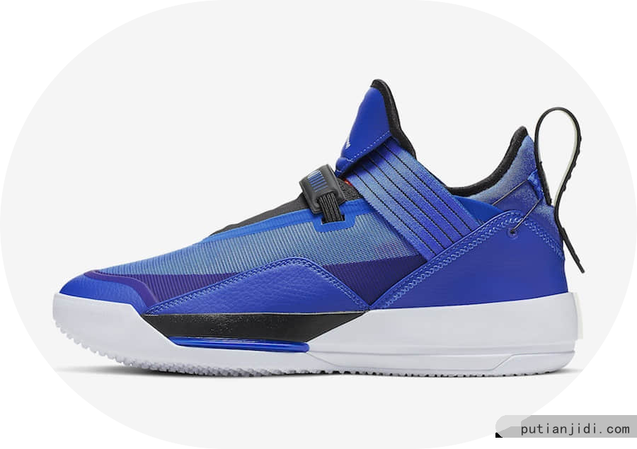 Air Jordan 33 SE Blue 即将推出的AJ33运用差别深浅的蓝色让鞋子的层次感加倍鲜明 货号：CD9561-401插图