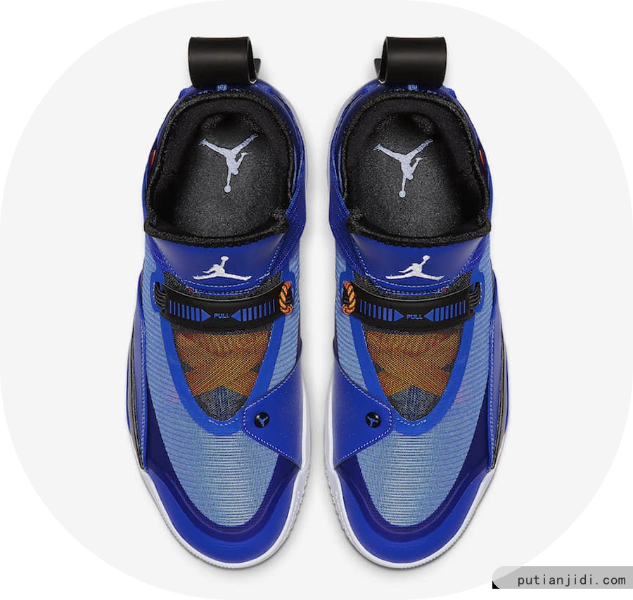 Air Jordan 33 SE Blue 即将推出的AJ33运用差别深浅的蓝色让鞋子的层次感加倍鲜明 货号：CD9561-401插图3