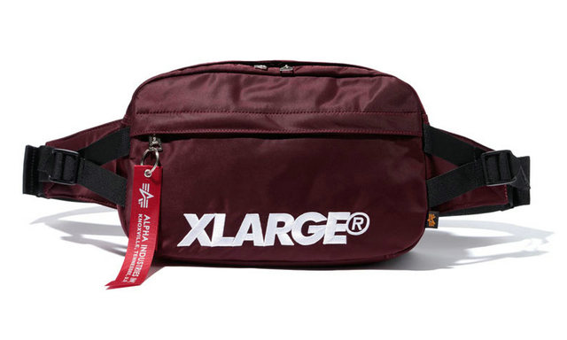 XLARGE® x Alpha Industries 联乘包款系列产品，实用性很强的 HIP BAG