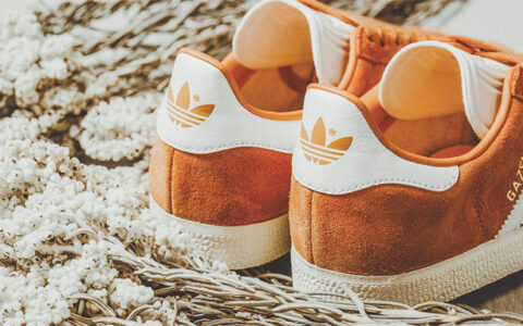 adidas三叶草 Gazelles 潮流鞋款添加橘色和灰色等全新升级配色