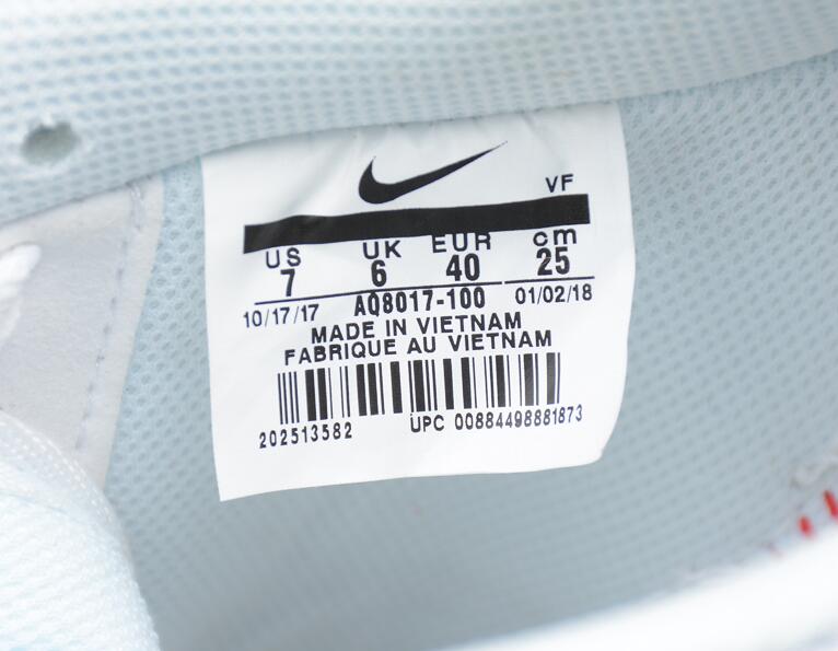 麦乐新款潮鞋_Supreme x NBA x Nike AF1 官方货号AQ8017-100插图3