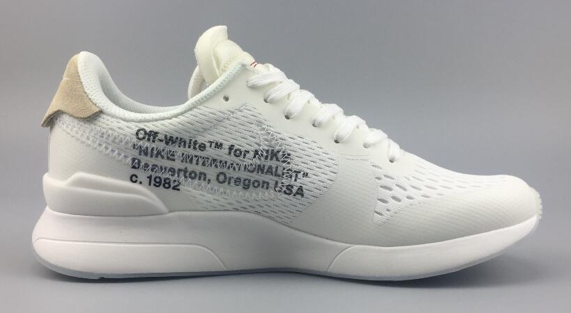 公司级真标鞋nike X OFF-WHITE华夫4代AA2087-100（2）
