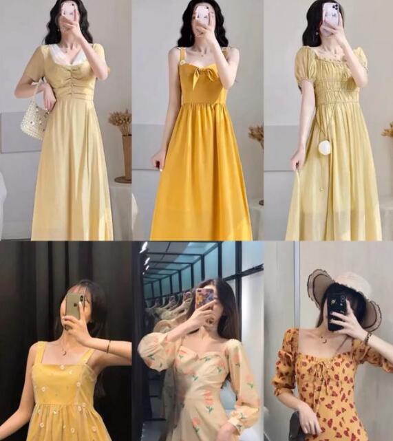 皮肤黄的人穿什么裙子好看？