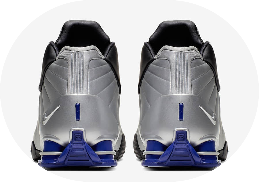 具有未来科幻感的Nike Shox BB4实战利器估计将于8月9日出售！ 货号：AT7843-001