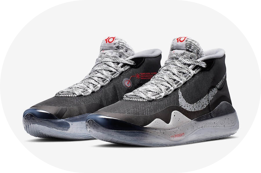 Nike KD 12“Black Cement” 杜兰特12代黑水泥配色估计将于7月20号发布 货号：AR4230-002_潮的板鞋牌子