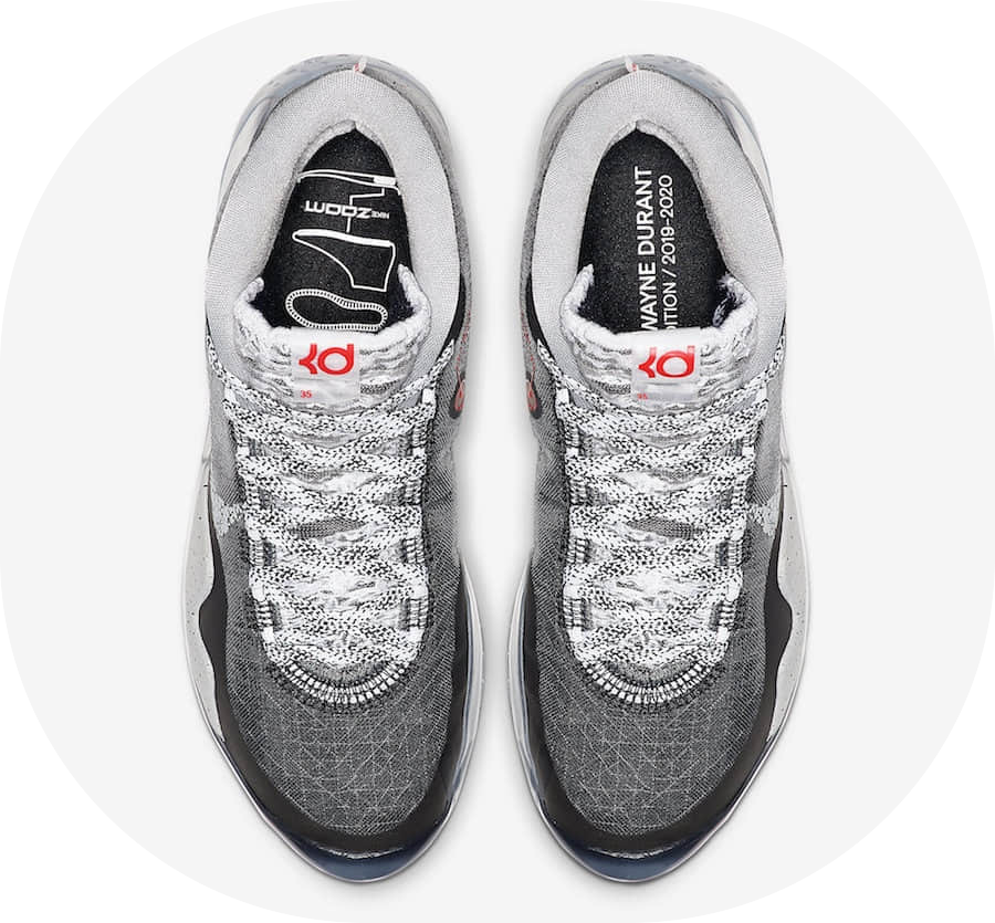 Nike KD 12“Black Cement” 杜兰特12代黑水泥配色估计将于7月20号发布 货号：AR4230-002插图4