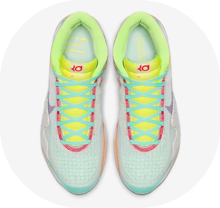Nike KD 12“EYBL”极具梦境感的两个配色将于7月18日发布 货号：CK1195-300、CK1201-900插图6
