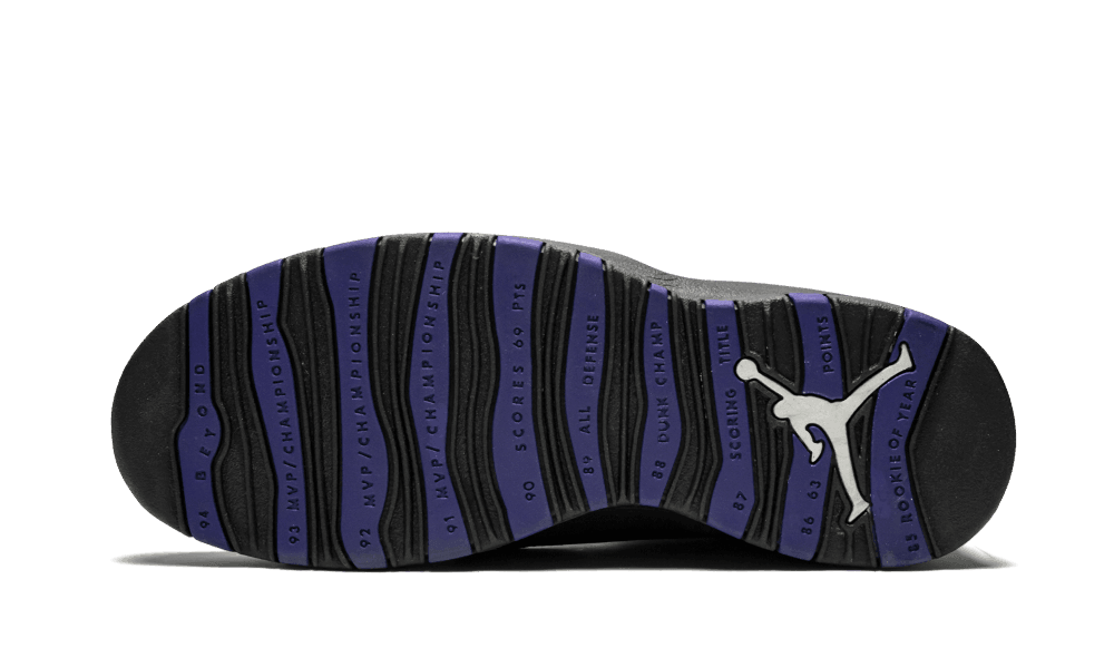 Air Jordan 10 SACRAMENTO配色是专门对萨克拉门托国王队问候至今重未被复刻过 货号：130209-051_潮鞋明星
