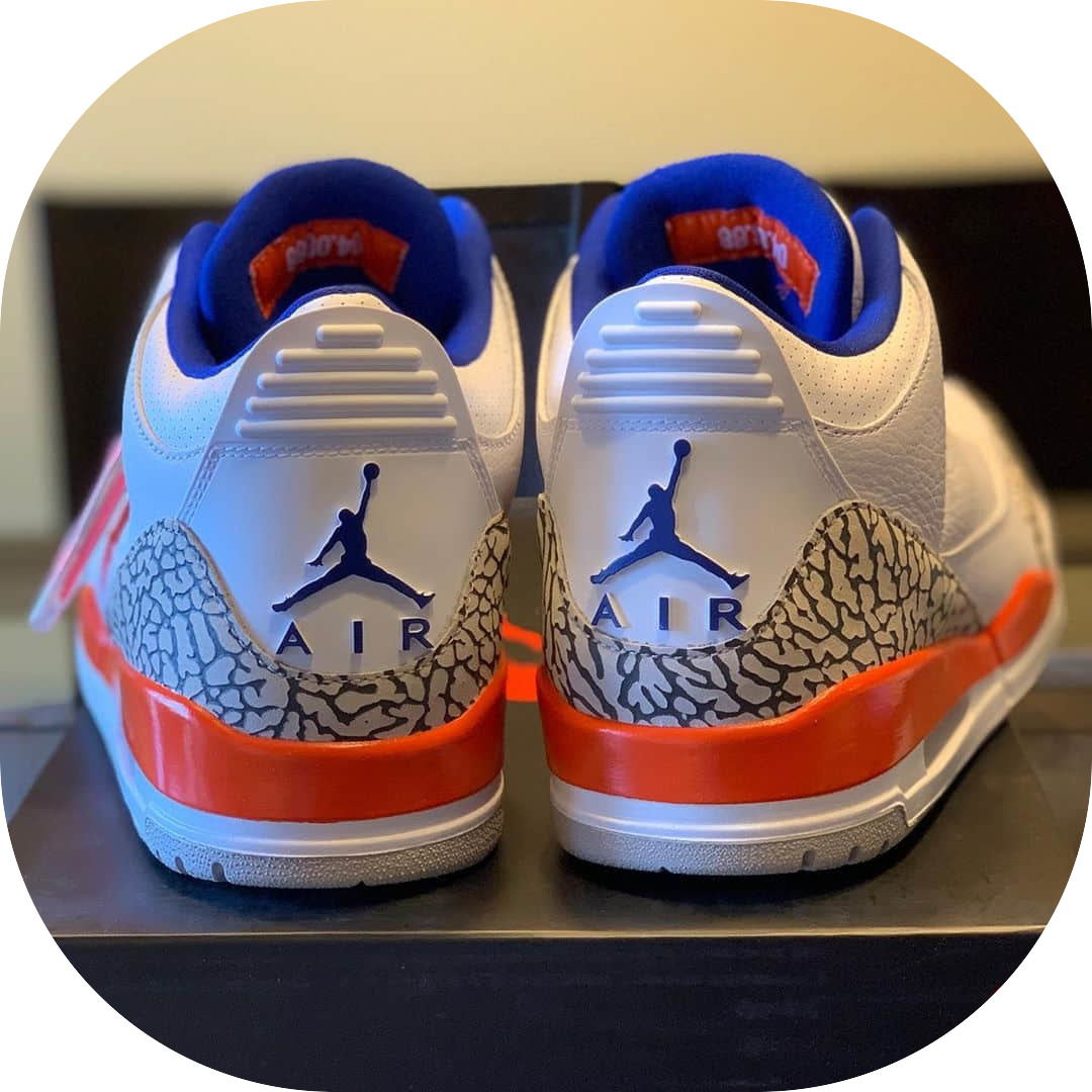 Air Jordan 3“Knicks Rivals”实物图曝光！鞋舌内部标签含义特殊！ 货号：136064-148_500以下的潮鞋有什么