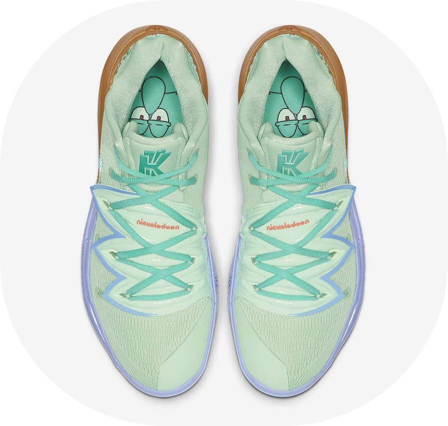 章鱼哥总算进场了！Nike Kyrie 5“Squidward”估计将于8月10日发布 货号：CJ6951-300插图8