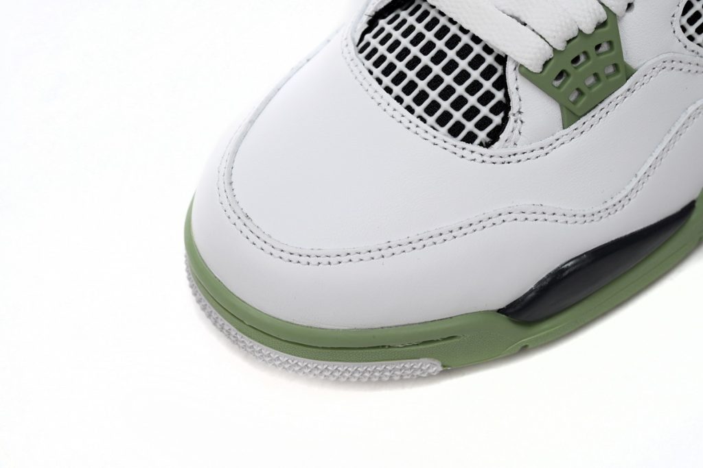 NIKE Air Jordan 4 WMNS “Oil Green”Seafoam (W) 橄榄绿 AJ 4 代篮球鞋 AQ9129-103